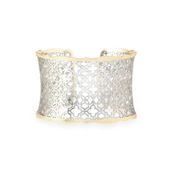 KENDRA SCOTT Jewelry - NEW KENDRA SCOTT women's candice cuff bracelet in two tone